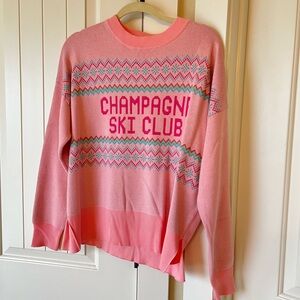 Beach Riot Ski Club Sweater NWT